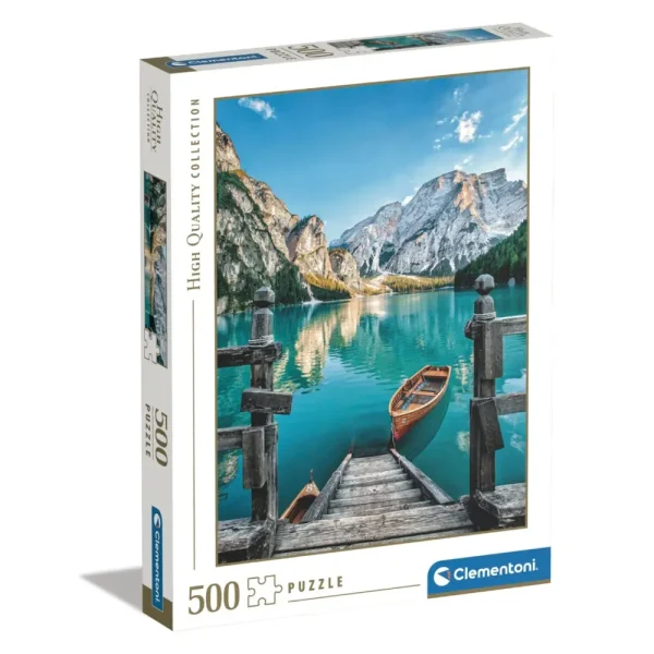 Cheap Puzzle High Quality Collection Braies Lake 500 Pezzi, Puzzle Adulti Puzzle 500 Pezzi