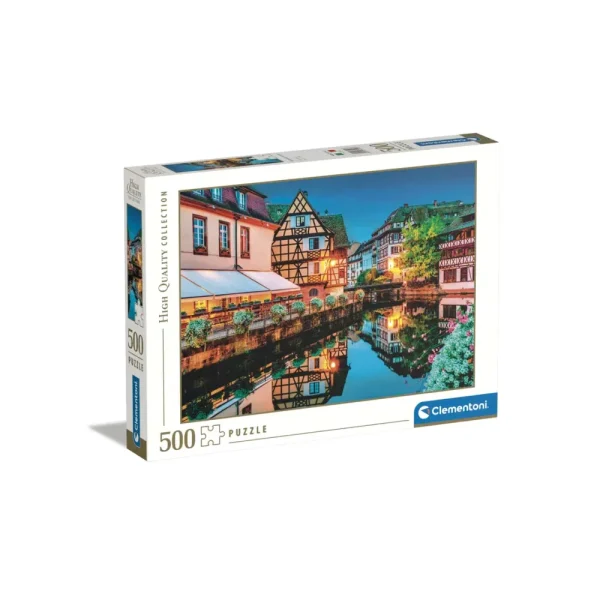 Sale Puzzle High Quality Collection Strasbourg Old Town 500 Pezzi, Puzzle Adulti Puzzle 500 Pezzi