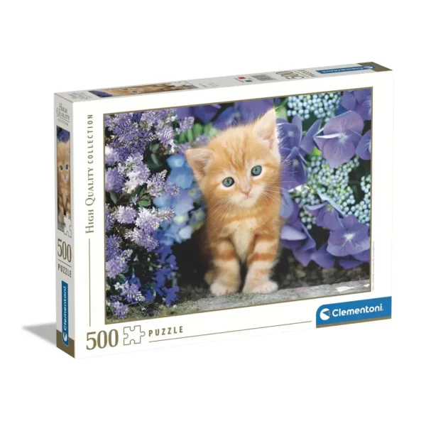 Best Puzzle High Quality Collection Ginger Cat 500 Pezzi, Puzzle Adulti Puzzle 500 Pezzi