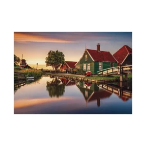 Hot Puzzle High Quality Collection Zaanse Schans 1500 Pezzi, Puzzle Adulti Puzzle 1000 Pezzi