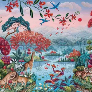 Cheap Puzzle The Peaceful Jungle 2000 Pezzi Puzzle 2000 Pezzi