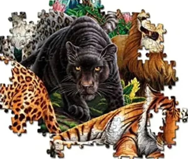 Outlet Puzzle Wild Cats 500 Pezzi Puzzle 500 Pezzi