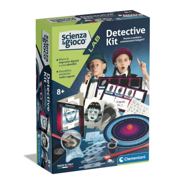 Shop Clementoni Science & Play Lab Detective Kit, 19230 Giochi Natura