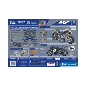 Outlet Clementoni Build Moto Yamaha M1, Set Costruzioni Primi Apprendimenti