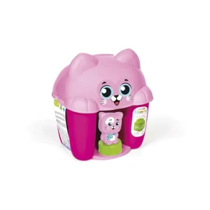 Discount Clementoni Soft Cat & Kitten Bucket, Mattoncini Morbidi Costruzioni Bambini