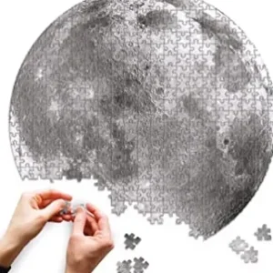 Sale Space Collection Round Moon 500 Pezzi Puzzle 500 Pezzi