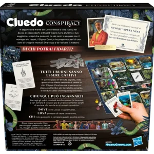 Fashion Cluedo Conspiracy, Gioco Da Tavolo Per Adulti E Ragazzi, Dai 14 Anni In Su, Gioco Di Strategia Con Identita Segrete, Per 4-10 Giocatori Giochi Di Strategia