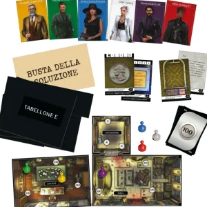 Fashion Cluedo Escape Mistero All'Hotel Black, Gioco Da Tavolo, Giochi In Versione Escape Room Da Risolvere 1 Volta Sola, Giochi Di Mistero, Dai 10 Anni In Su Giochi Di Strategia