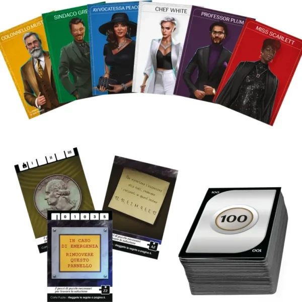 Fashion Cluedo Escape Mistero All'Hotel Black, Gioco Da Tavolo, Giochi In Versione Escape Room Da Risolvere 1 Volta Sola, Giochi Di Mistero, Dai 10 Anni In Su Giochi Di Strategia