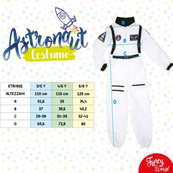 Hot Costume Da Astronauta Travestimenti