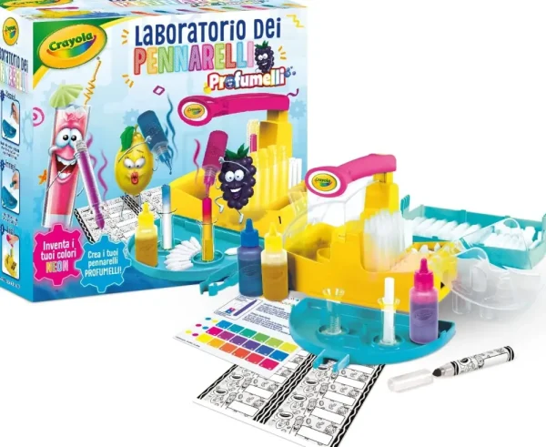 Flash Sale Laboratorio Dei Pennarelli Profumelli Neon Edition Crea I Tuoi Pennarelli! Inventa I Tuoi Colori! Kit Artistici E Pittura