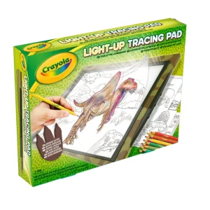 Hot Lavagnetta Luminosa Dinosauri Light-Up Tracing Pad Kit Artistici E Pittura