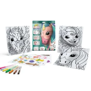 Outlet Pops 3D Activity Set Unicorno E Creature Fantastiche Colora E Crea Disegni Tridimensionali Kit Artistici E Pittura