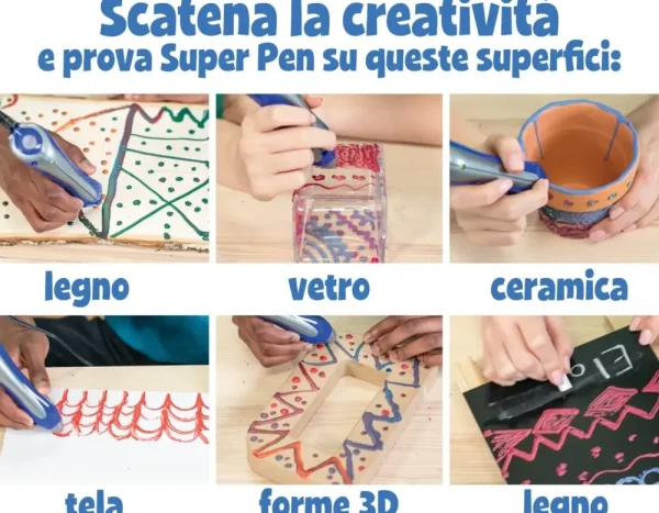 Online Super Pen Unicorno Neon, Gioco Per Sciogliere I Pastelli A Cera E Creare Disegni In Rilievo, Attivita Creativa E Regalo Per Bambini, Eta 8+ Cancelleria E Accessori