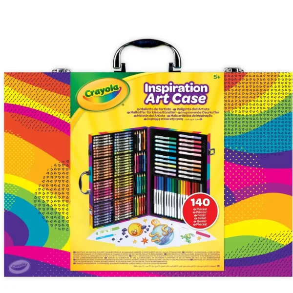 Store Valigetta Colori Arcobaleno Kit Creativo Con 140 Pezzi Assortiti, Eta Consigliata: 5-10 Anni Kit Artistici E Pittura