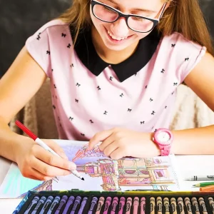 Store Valigetta Colori Arcobaleno Kit Creativo Con 140 Pezzi Assortiti, Eta Consigliata: 5-10 Anni Kit Artistici E Pittura