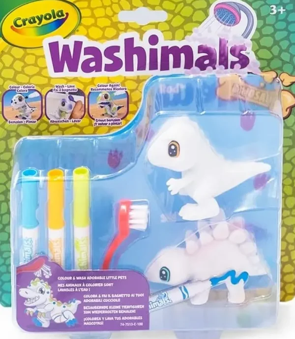 New Washimals Dinosauri, Set Ricarica , Gioco E Regalo Per Bambini, Da 3 Anni, 74-7513 Cancelleria E Accessori