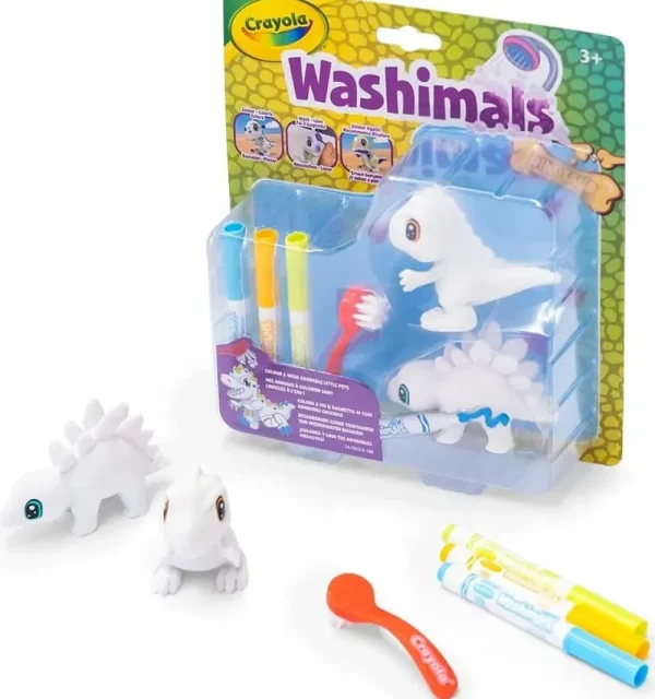 New Washimals Dinosauri, Set Ricarica , Gioco E Regalo Per Bambini, Da 3 Anni, 74-7513 Cancelleria E Accessori