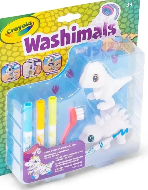 New Washimals Dinosauri, Set Ricarica , Gioco E Regalo Per Bambini, Da 3 Anni, 74-7513 Cancelleria E Accessori