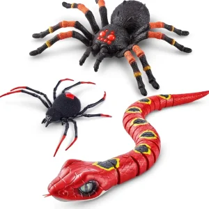 Online Creepy Set Tarantula, Snake, Small Spider Action Figures