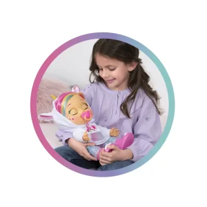 Outlet First Emotions Dreamy Bambola Interattiva Con Circa 70 Espressioni Realistiche: Piange, Mangia, Dorme, Ride Come Un Bebe Vero; Ha 4 Accessori E Indossa Vestitini Veri Bambolotti