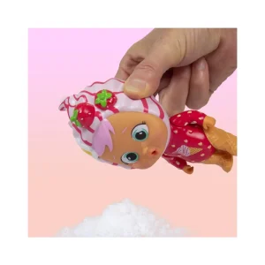 New Cry Babies Magic Tear Icy World Frozen Frutti, 9 Bamboline Da Collezionare, Profumano Di Frutta E Piangono Lacrime Che Creano Neve; Regalo Ideale Per Bambini Dai 3 Agli 8 Anni. Mini Dolls