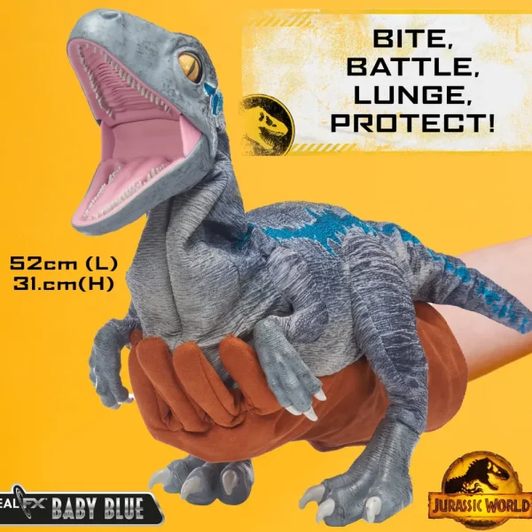 Discount Dinosauro Animato Baby Blue Real Fx Wow! Stuff Action Figures