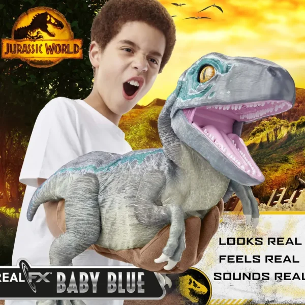 Discount Dinosauro Animato Baby Blue Real Fx Wow! Stuff Action Figures