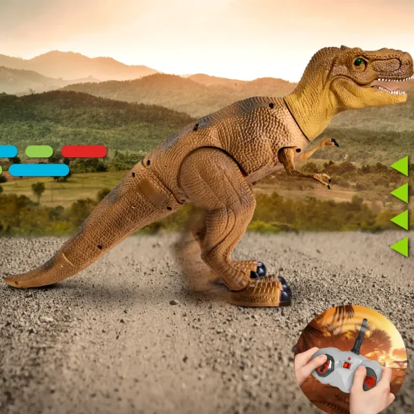 Cheap Dinosauro T-Rex Radiocomandato Con Suoni Realistici Tablet E Giochi Interattivi