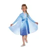 Outlet Disney Frozen Dress Up, Costume Di Elsa Travel Classic Travestimenti