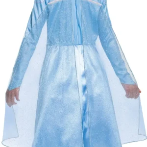 Outlet Disney Frozen Dress Up, Costume Di Elsa Travel Classic Travestimenti