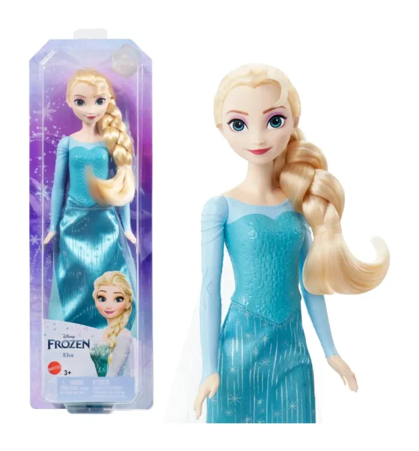 Hot Disney Frozen Elsa Bambola Con Abito Esclusivo E Accessori Ispirati Ai Film Disney Frozen 1, Giocattolo Per Bambini, 3+ Anni, Hlw47 Fashion Dolls