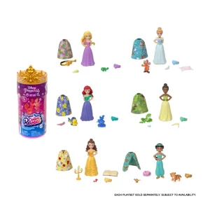 Shop Royal Color Reveal, Bambola Con 6 Sorprese Da Scoprire Tra Cui Un Personaggio, Ispirata Ai Film Disney, Giocattolo Per Bambini, 3+ Anni, Hmb69 Fashion Dolls