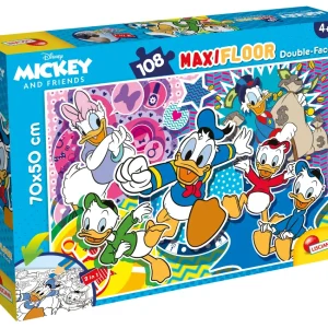 Outlet Disney Puzzle Df Maxi Floor 108 Paperino Puzzle Per Bambini