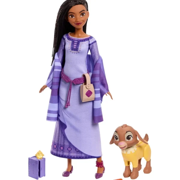 Cheap Disney Wish Set Avventure, Con Bambola Asha Di Rosas, Cucciolo Valentino, Star E Accessori Fashion Dolls