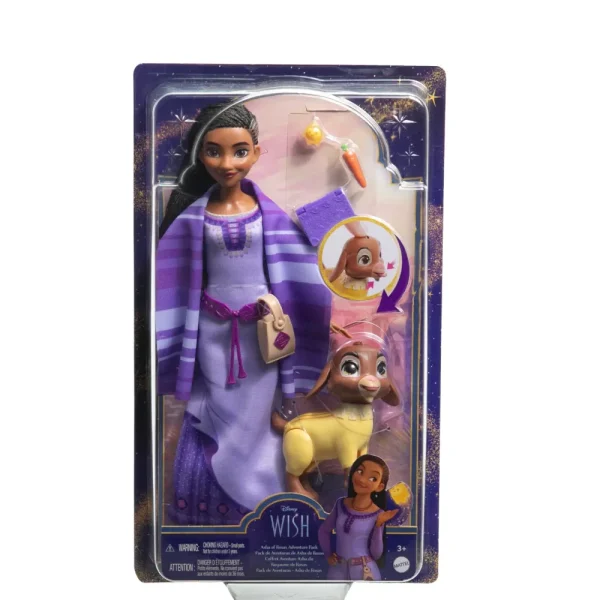 Cheap Disney Wish Set Avventure, Con Bambola Asha Di Rosas, Cucciolo Valentino, Star E Accessori Fashion Dolls