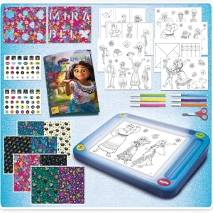 Best Sale Encanto Drawing School With Lightning Table Puzzle Per Bambini