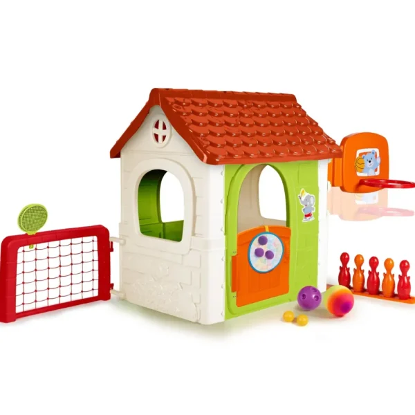 Store Casual 6 Activities House, Casetta Con 6 Attivita In 1, Per Bambini Dai 3 Anni Casette Per Bambini