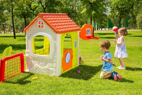 Store Casual 6 Activities House, Casetta Con 6 Attivita In 1, Per Bambini Dai 3 Anni Casette Per Bambini