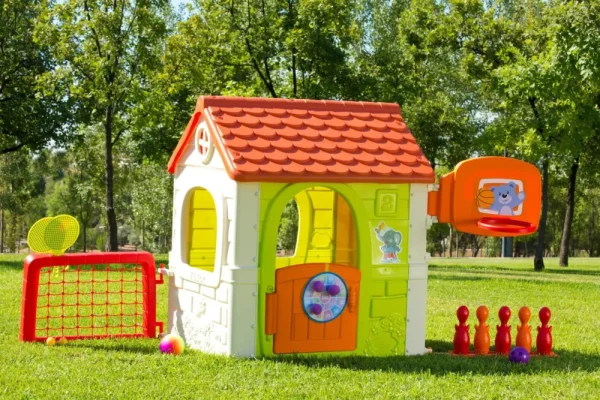 Store Casual 6 Activities House, Casetta Con 6 Attivita In 1, Per Bambini Dai 3 Anni Casette Per Bambini