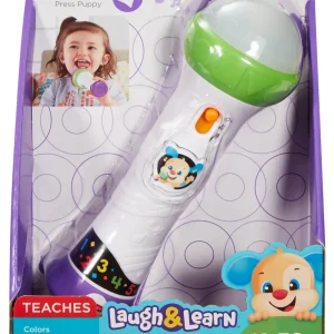 Online Fisher Price Microfono Baby Rock, Giocattolo Per Imparare Cantando Con 2 Modalita Di Gioco, Bambini 18 + Mesi, Multicolore Giochi Musicali