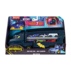 Online Dc Batwheels Bat-Autotreno, Playset Autotreno Con Rampa E Veicolo Bam Batmobile Camion, Trattori E Ruspe