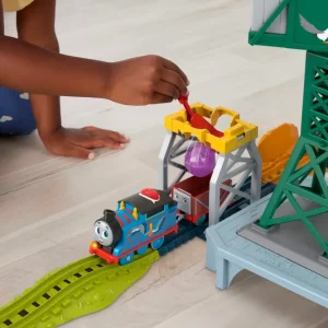 Hot ® Il Trenino Thomas I Suoni Di Sodor Cranky Delivery Garage E Circuiti