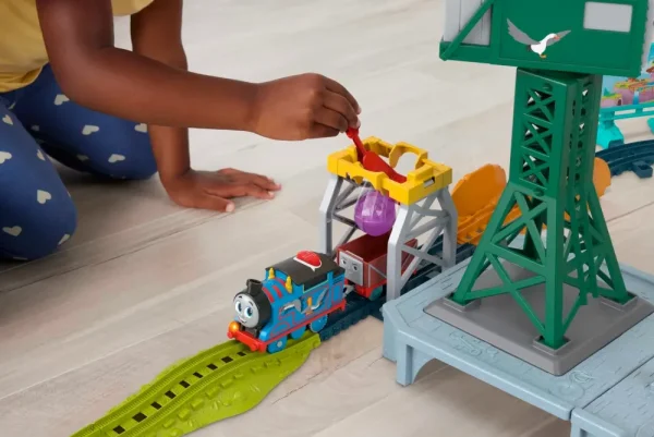 Hot ® Il Trenino Thomas I Suoni Di Sodor Cranky Delivery Garage E Circuiti