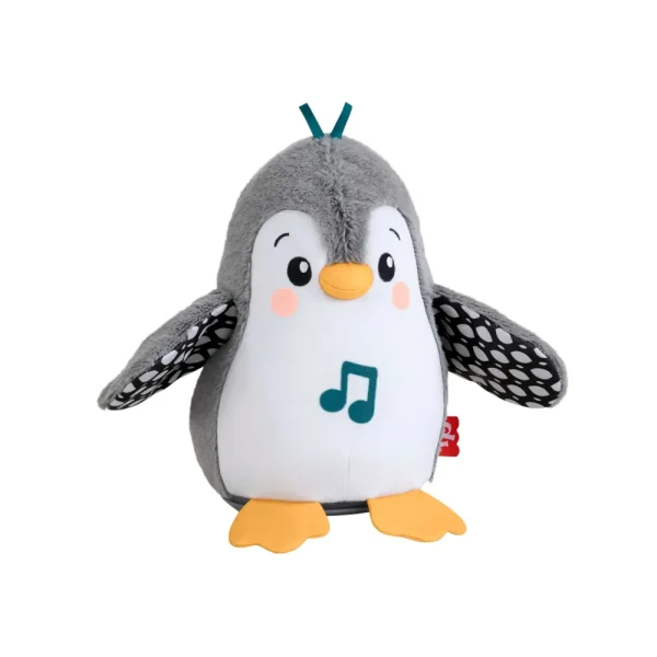 Sale Pinguino Dolci Coccole, Peluche Sensoriale Con Musica E Ali Che Si Muovono, Per Il Gioco Interattivo Da Distesi Sul Pancino, 0+ Anni, Hnc10 Giochi Musicali