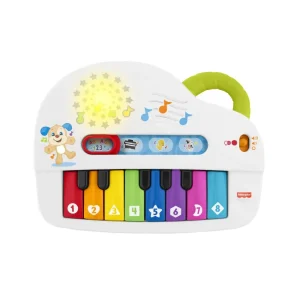 Sale Ridi & Impara Pianoforte Di Cagnolino Edizione Multilingue, Pianoforte Giocattolo Portatile Con Contenuti Educativi Per Bambini Dai 6 Ai 36 Mesi Giochi Di Apprendimento