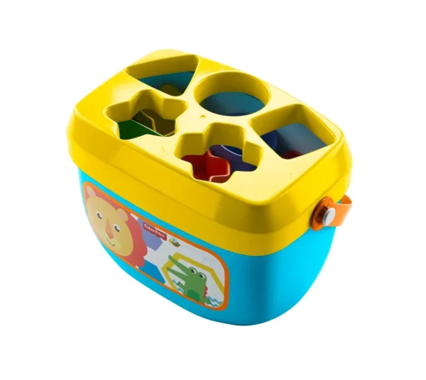 Outlet , Secchiello Con Cercaforme, 10 Blocchi Assortiti, Bambini 6 Mesi+ Giochi Impilabili