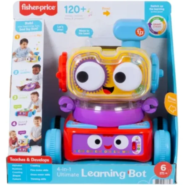 Flash Sale Tino Robottino 4-In-1, Giocattolo Educativo Con Luci E Suoni Per La Crescita Del Bambino Giochi Di Apprendimento