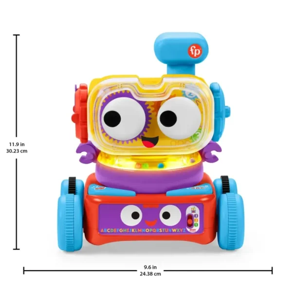 Flash Sale Tino Robottino 4-In-1, Giocattolo Educativo Con Luci E Suoni Per La Crescita Del Bambino Giochi Di Apprendimento