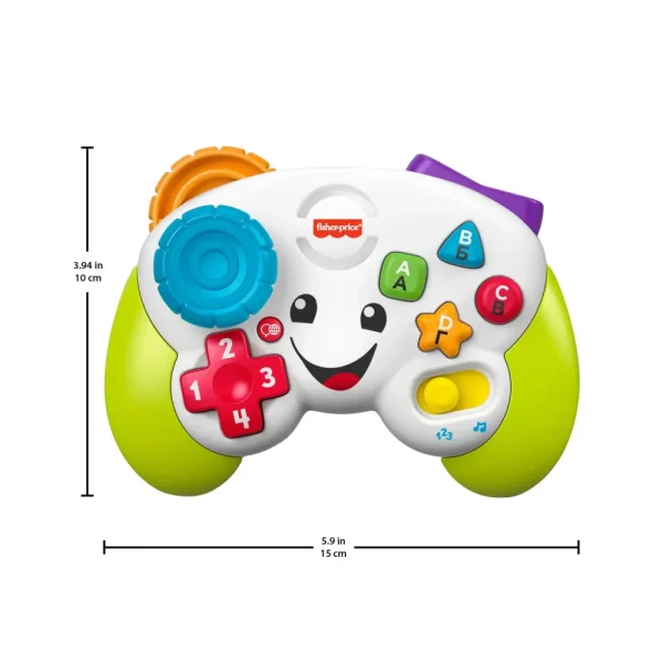 Shop -Controller Gioca & Impara Ridi & Impara Edizione Multilingue, Joystick Giocattolo Musicale Per L'Infanzia Con Luci E Contenuti Educativi, Giocattolo Per Bambini 6+Mesi, Hhx11 Giochi Di Apprendimento